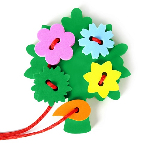 EL'BASCO Шнуровка для малышей Цветы. Букет 1.0 геодом подарок для малышей сундучок игр и развлечений для мальчика 6 в 1 6