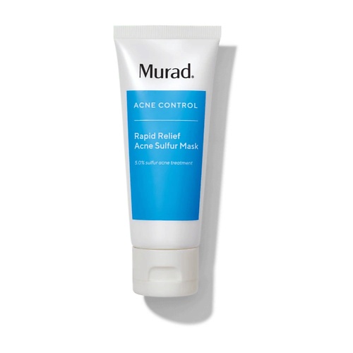 фото Murad очищающая маска с серой и салициловой кислотой против акне rapid relief acne sulphur mask 75.0