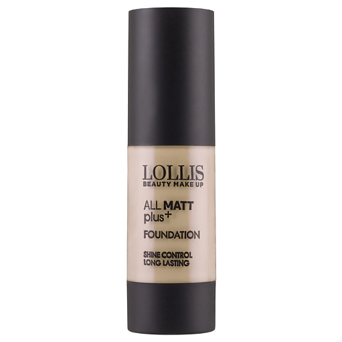 фото Lollis тональный крем для лица all matt plus+foundation