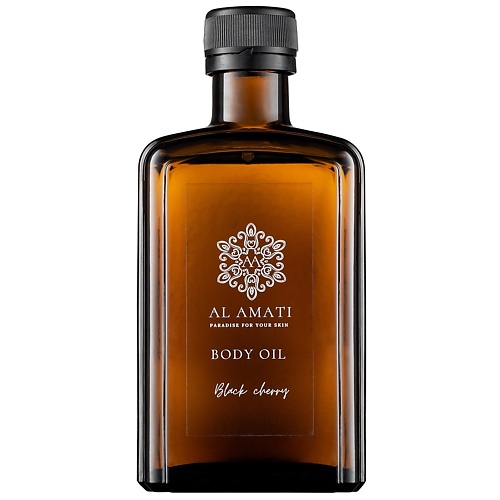AL AMATI PARADISE FOR YOUR SKIN Масло для тела с феромонами «Black Cherry» 250.0 MPL293410 - фото 1