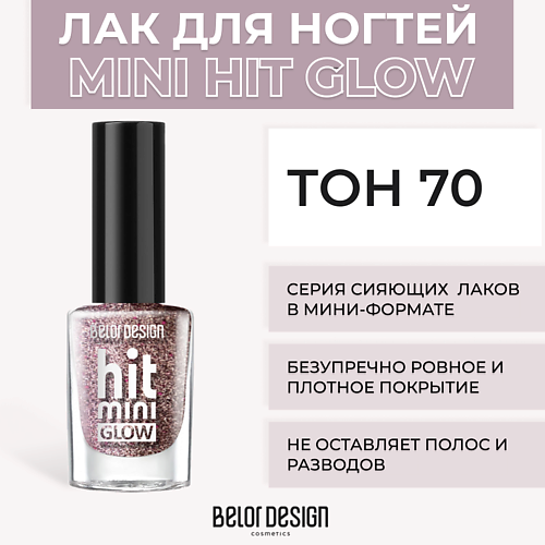 BELOR DESIGN Лак для ногтей Mini HIT