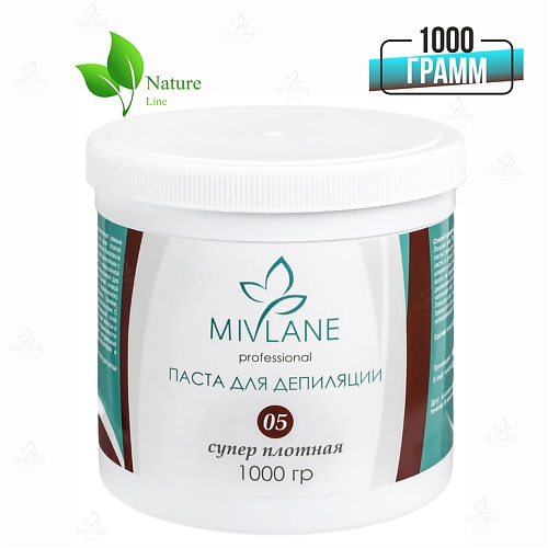 MIVLANE Сахарная паста для шугаринга и депиляции Супер плотная 1000.0