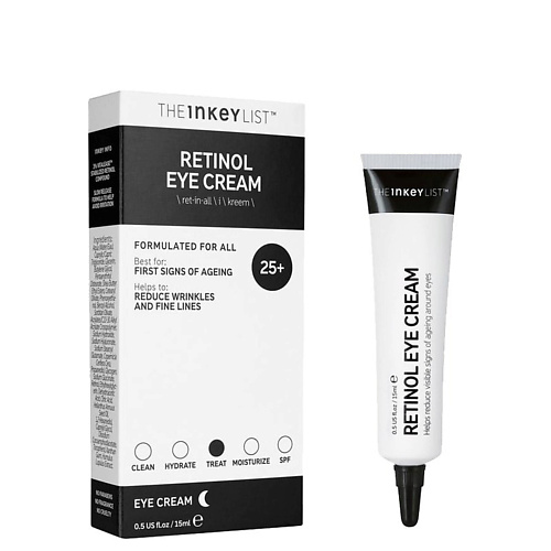 THE INKEY LIST Ночной крем с ретинолом Retinol Eye Cream против морщин вокруг глаз 15.0