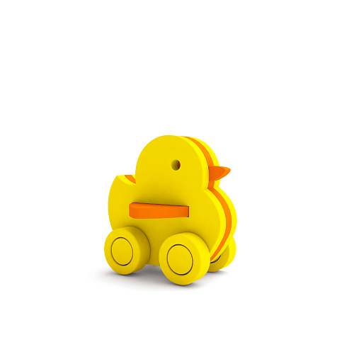 EL'BASCO Игрушка-каталка для малышей  с колесами Уточка 1.0