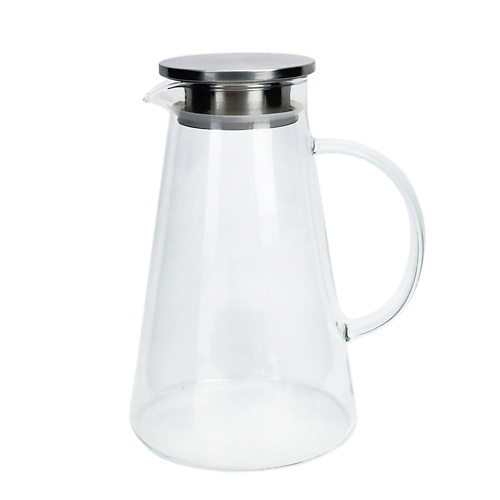 ND PLAY Заварочный чайник с металлической крышкой в подарочной упаковке, 1800 мл, стекло 1800.0 елочный шар 8 см стекло с ручной росписью 160106808