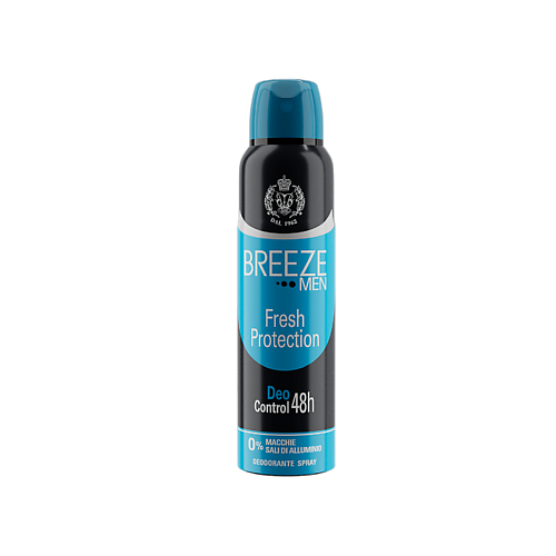 Дезодорант-спрей BREEZE Дезодорант для тела в аэрозольной упаковке  FRESH PROTECTION дезодоранты мужские breeze дезодорант роликовый для тела fresh protection