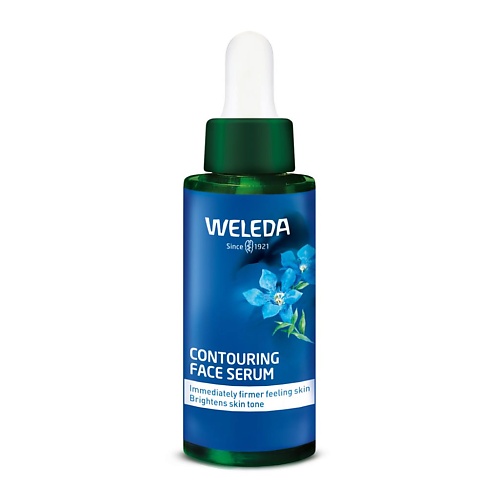 фото Weleda укрепляющая омолаживающая сыворотка для лица blue gentian & edelweiss contouring serum 30.0