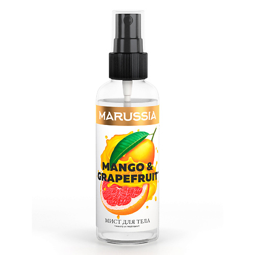 MARUSSIA Мист для тела и волос MANGO&GRAPEFRUIT 100.0 besties парфюмированный мист для тела scented mist mango 100