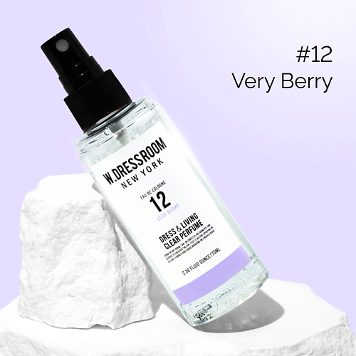 Аромадиффузор W. DRESSROOM Парфюмированный спрей для одежды и дома No.12 Very Berry