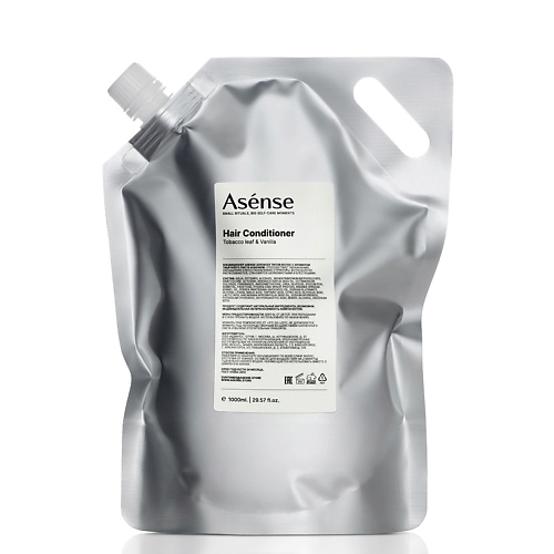 фото Asense натуральный кондиционер парфюмированный для всех типов волос аромат табачный лист и ваниль 1000.0