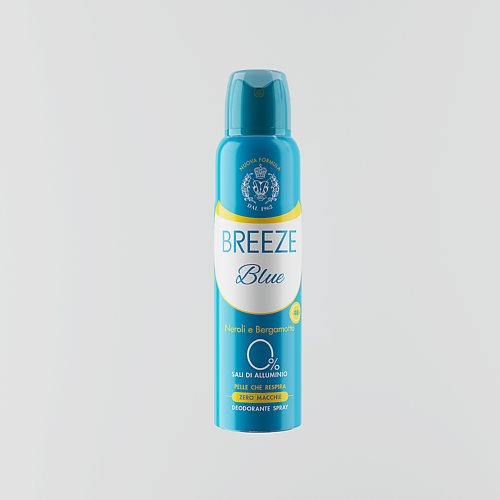 Дезодорант-спрей BREEZE Дезодорант для тела Blue дезодоранты мужские breeze дезодорант роликовый для тела fresh protection