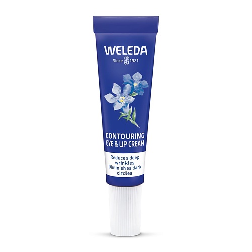 WELEDA Разглаживающий крем Blue Gentian & Edelweiss Eye & Lip для контуров глаз и губ 10.0