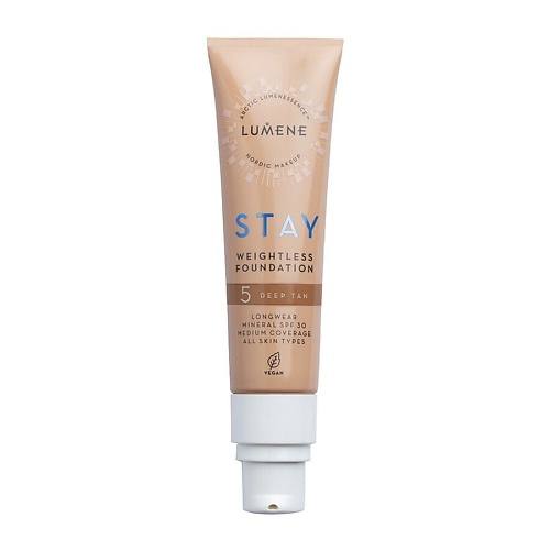 LUMENE Ухаживающий тональный крем Stay Weightless Foundation SPF 30