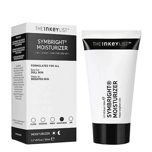 фото The inkey list увлажняющий крем symbright moisturizer, выравнивающий тон кожи 50.0