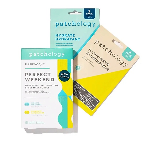 фото Patchology набор тканевых масок для лица perfect weekend kit 112.0