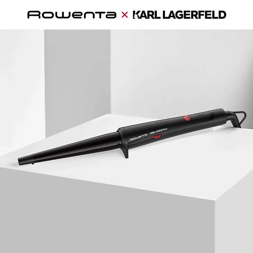 ROWENTA Конусная плойка для волос Karl Lagerfeld CF324LF0