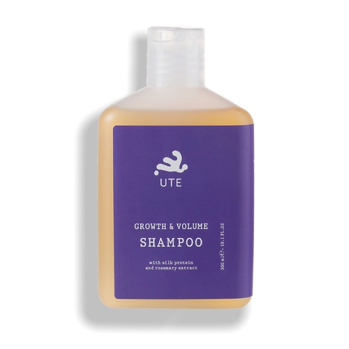 UTE Growth & Volume Shampoo: Шампунь для Укрепления и Объема с Протеинами Шелка 300.0 paul rivera шампунь для объема волос loud volume shampoo 350 мл