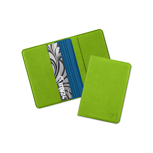 FLEXPOCKET Футляр - книжка для кредитных карт с четырьмя карманами, RFID блокиратор книжка с глазками динозаврики читай и играй