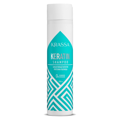 Шампунь для волос KRASSA Professional Keratin Шампунь для волос с кератином фото