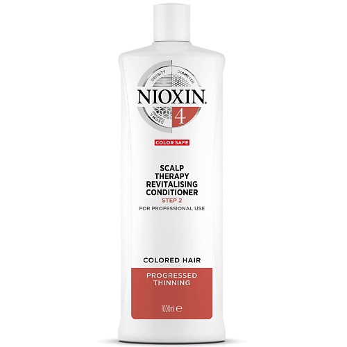 NIOXIN Увлажняющий кондиционер Cистема 4 1000.0 nioxin scalp revitaliser system 5 увлажняющий кондиционер система 5 300 мл