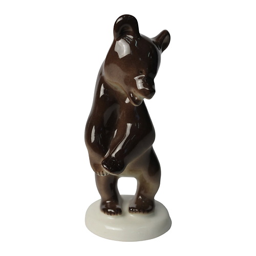 Статуэтка ИМПЕРАТОРСКИЙ ФАРФОРОВЫЙ ЗАВОД Скульптура Медвежонок стоящий collecta медвежонок полярного медведя стоящий s