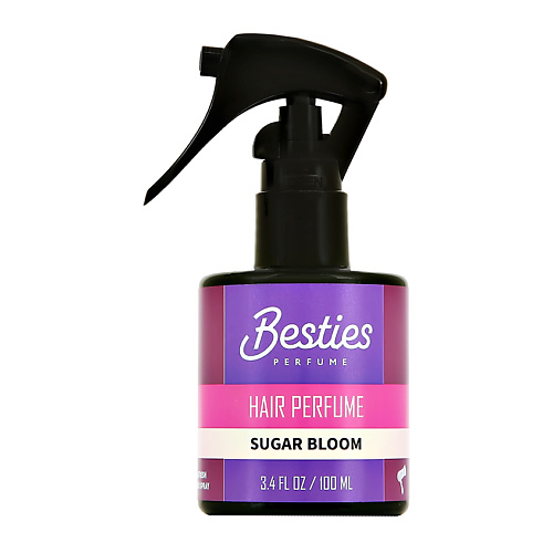 BESTIES Парфюмированный спрей для волос HAIR PERFUME sugar bloom 100.0 сахарный спрей для объемной текстуры sugar lift