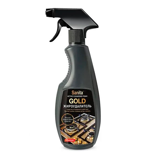 SANITA Средство чистящее мгновенного действия Жироудалитель GOLD 500.0 yokosun чистящее средство для ванных комнат и сантехники 500