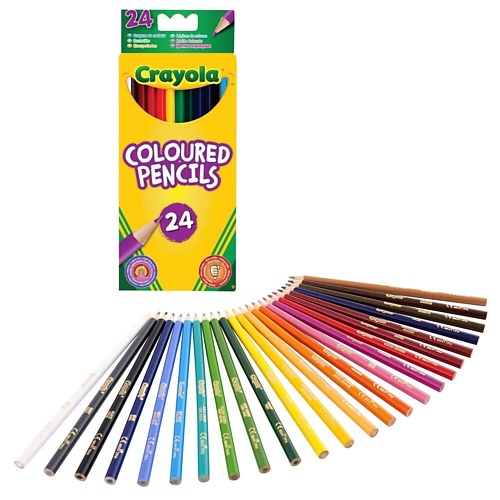 CRAYOLA Набор деревянных цветных карандашей Coloured Pencils