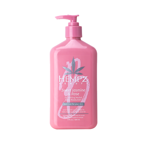 HEMPZ Молочко для тела Сладкий Жасмин и Роза/ Sweet Jasmine & Rose Smoothing Herbal Body Moisturizer 500.0