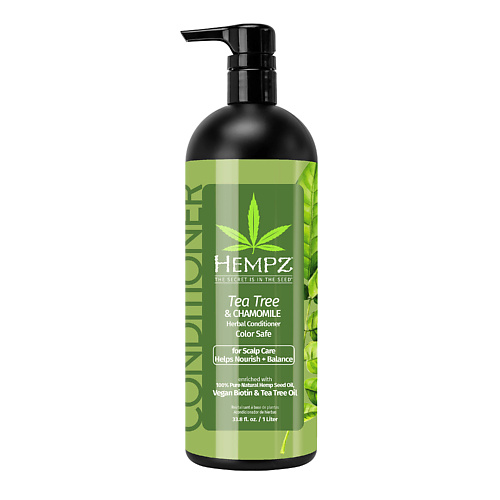 HEMPZ Кондиционер Здоровые волосы Чайное дерево и Ромашка /Tea Tree & Chamomile Herbal Conditioner 1000.0