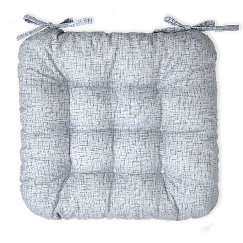 фото Smart textile подушка на сиденье из рогожки с поролоновой крошкой