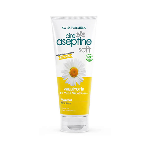 Крем для рук CIRE ASEPTINE Крем для рук с пребиотиком и экстрактом ромашки Prebiotic Care Cream - Camomile