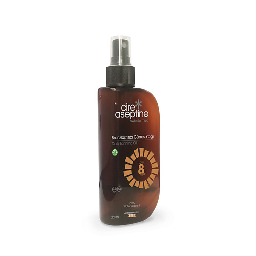 Масло для загара CIRE ASEPTINE Масло для загара 8 SPF Dark Tanning Oil 8 SPF