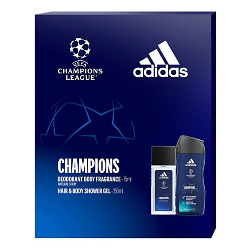 ADIDAS Парфюмерный набор UEFA Champions League Edition 75.0