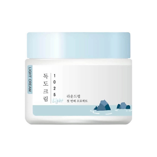 Крем для лица ROUND LAB Лёгкий увлажняющий крем с комплексом минералов Round Lab 1025 Dokdo Light Cream