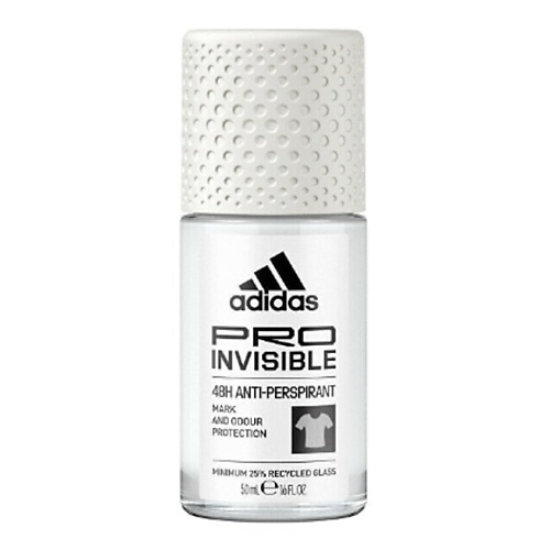 ADIDAS Роликовый дезодорант  Pro Invisible 50.0 спрей термозащита для волос invisible care
