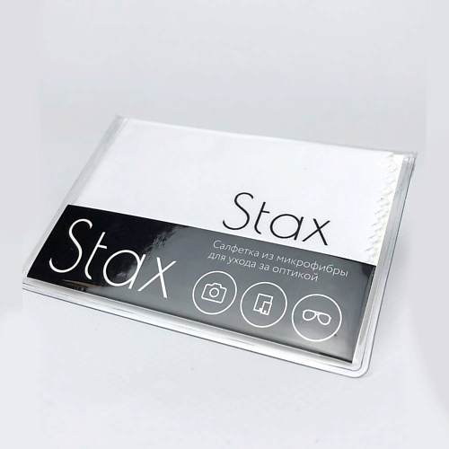 фото Stax салфетка для очков и оптики микрофибра 1.0