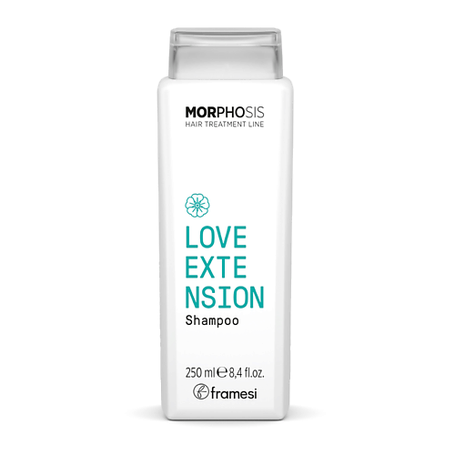 FRAMESI Шампунь для наращиваемых волос MORPHOSIS LOVE EXTENTION SHAMPOO 250.0