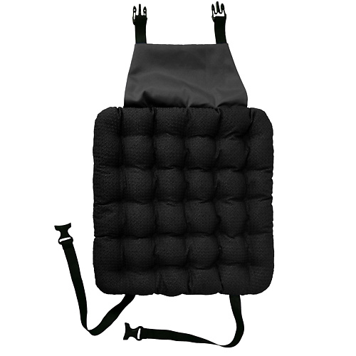 SMART TEXTILE Подушка на сиденье «Стандарт-Авто» с ПВХ нанесением и креплением. Цвет: черный. сумка на молнии формулы be smart 33 х 39 см