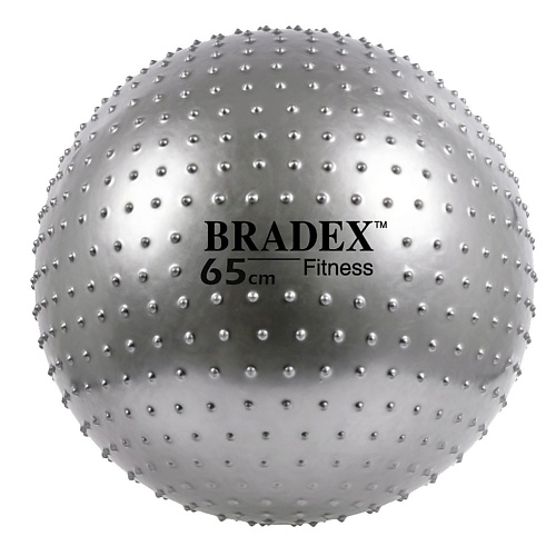 BRADEX Мяч для фитнеса, массажный ФИТБОЛ-65 ПЛЮС