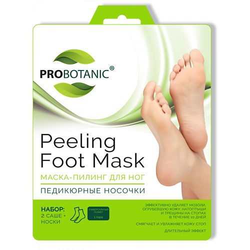 фото Probotanic маска-пилинг для ног с экстрактами фруктов 1.0