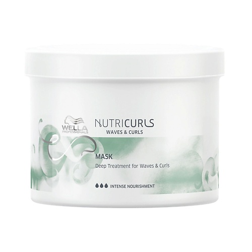 WELLA PROFESSIONALS Питательная маска для вьющихся и кудрявых волос  Nutricurls. 500.0