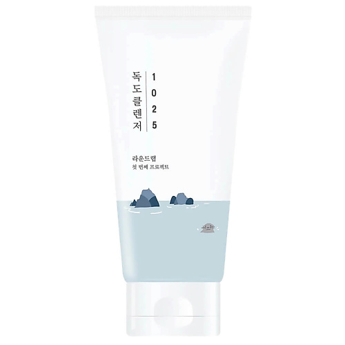 фото Round lab мягкая пенка для умывания с морской водой round lab 1025 dokdo cleanser 150.0