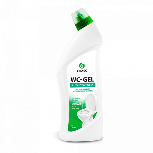 Гель для уборки GRASS Средство для чистки сантехники WC-gel