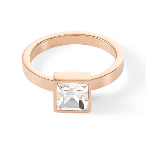 Кольцо COEUR DE LION Кольцо Brilliant Square Rose Gold