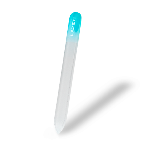LAZETI Стеклянная пилка для полировки ногтей пилка для искусственных ногтей neon 120 120 dewal