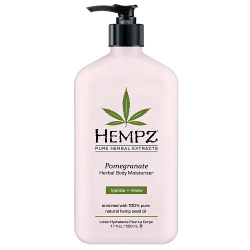 фото Hempz молочко для тела увлажняющее гранат/pomegranate herbal body moisturizer 500.0