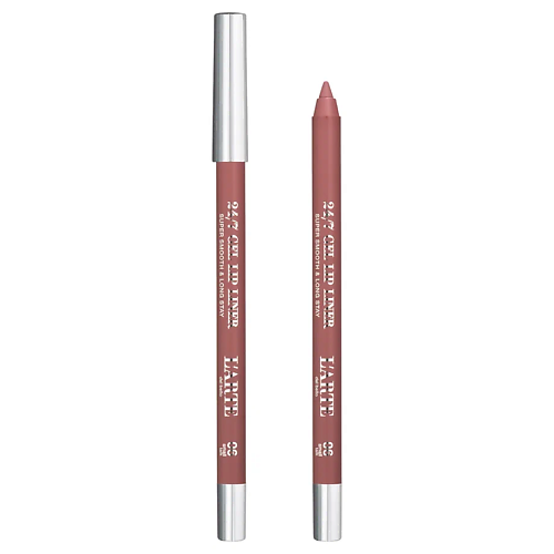 фото L'arte del bello устойчивый гелевый карандаш для губ 24/7 gel lip liner
