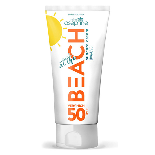 Солнцезащитный крем для тела CIRE ASEPTINE Солнцезащитный крем +50 SPF At the Beach Sun Care Cream +50 SPF