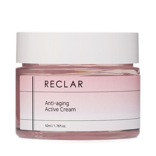 фото Reclar anti-aging active cream антивозрастной крем для увлажнения, устранения сухости 50.0